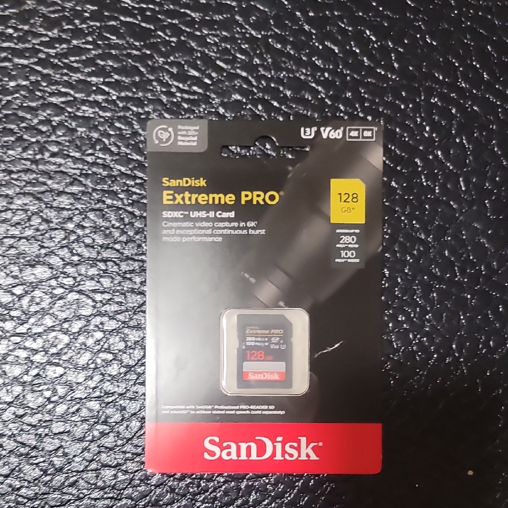 SanDisk Extreme PRO 128GB 280x Speed SDXC Card